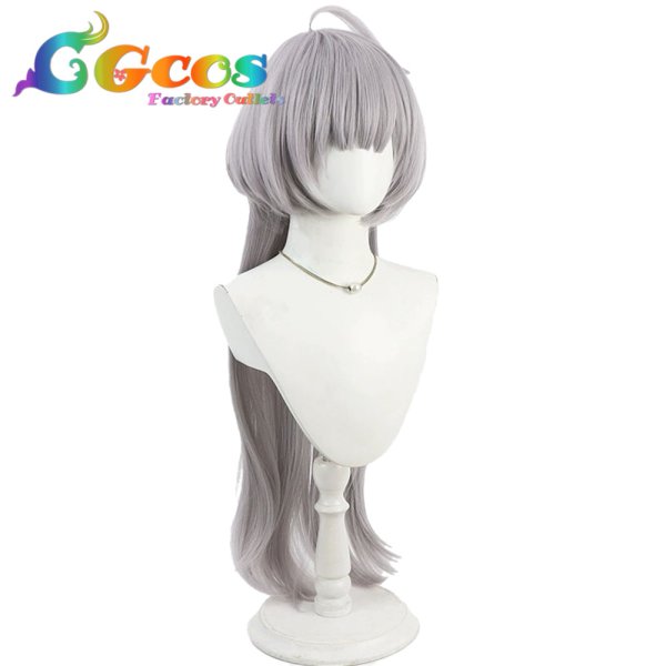 画像2: ブルーアーカイブ　ウィッグ　箭吹シュロ　コスプレ衣装 (2)