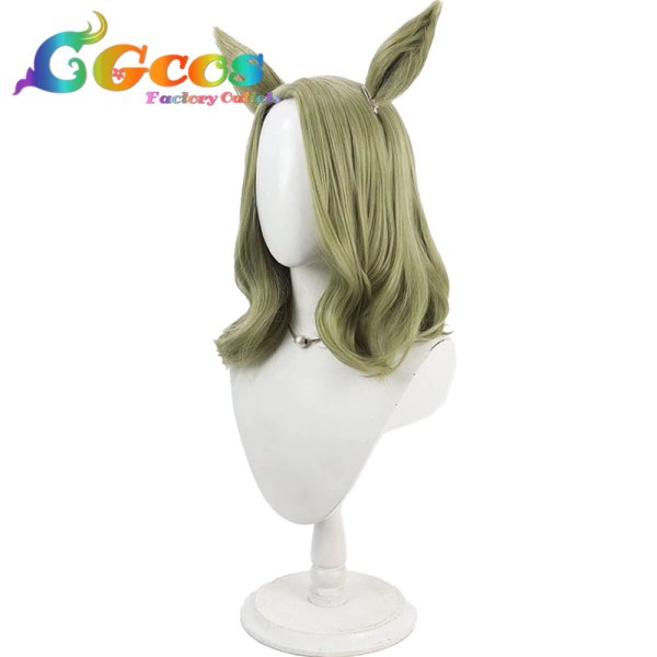 画像2: ウマ娘プリティーダービー　ウィッグ　エアメサイア　勝負服　コスプレ衣装 (2)