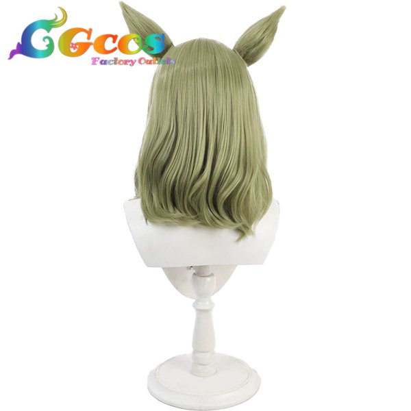 画像4: ウマ娘プリティーダービー　ウィッグ　エアメサイア　勝負服　コスプレ衣装 (4)