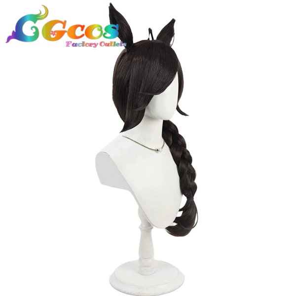 画像2: ウマ娘プリティーダービー　ウィッグ　ライスシャワー　勝負服　コスプレ衣装 (2)