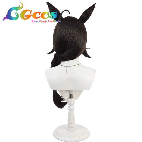 画像3: ウマ娘プリティーダービー　ウィッグ　ライスシャワー　勝負服　コスプレ衣装 (3)