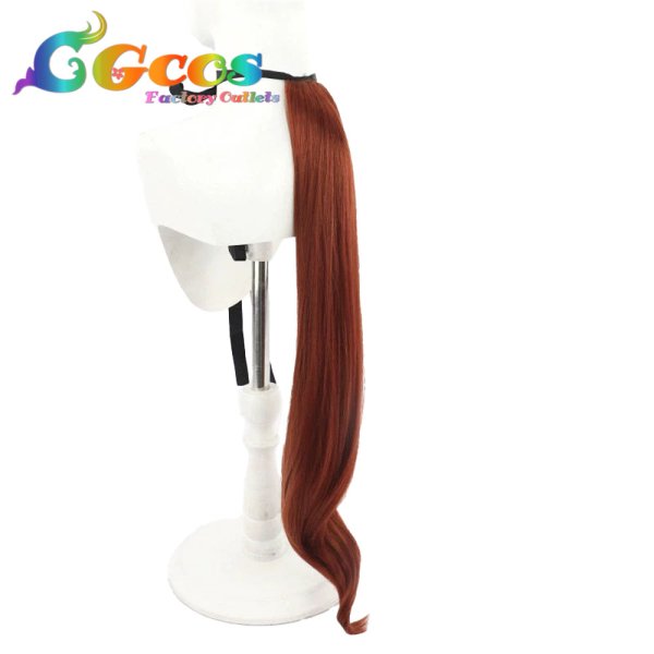 画像4: ウマ娘プリティーダービー　ウィッグ　サクラバクシンオー　レッドホット☆リーダー　コスプレ衣装 (4)