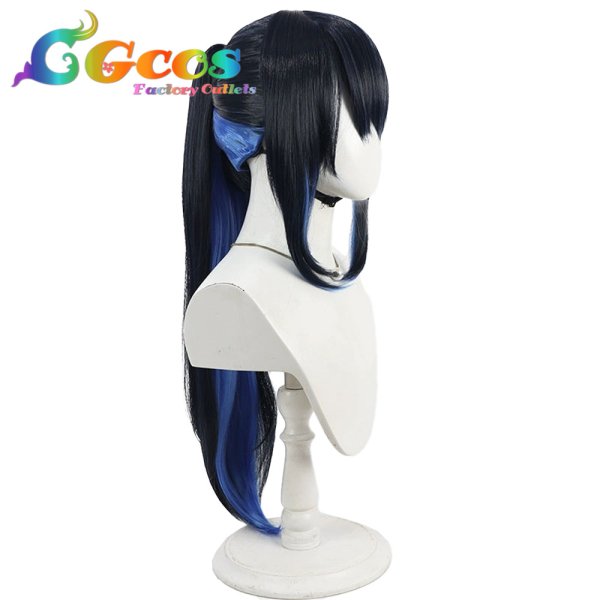 画像2: ブルーアーカイブ　ウィッグ　錠前サオリ　水着　コスプレ衣装 (2)