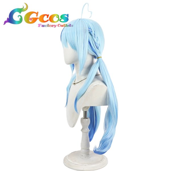 画像3: バーチャルYouTuber　ウィッグ　Vtuber　雪花ラミィ　サイバー衣装　コスプレ衣装 (3)