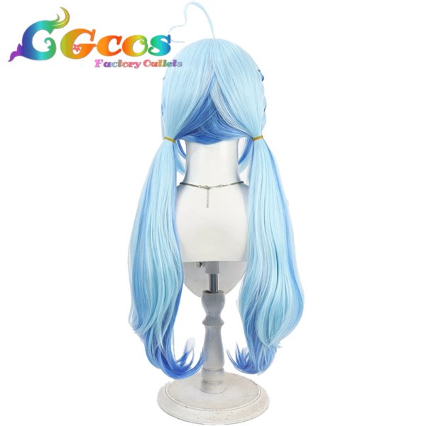 画像4: バーチャルYouTuber　ウィッグ　Vtuber　雪花ラミィ　サイバー衣装　コスプレ衣装 (4)