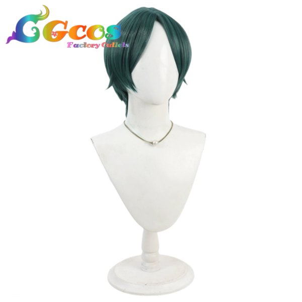 画像2: 桃源暗鬼　ウィッグ　遊摺部従児　コスプレ衣装 (2)