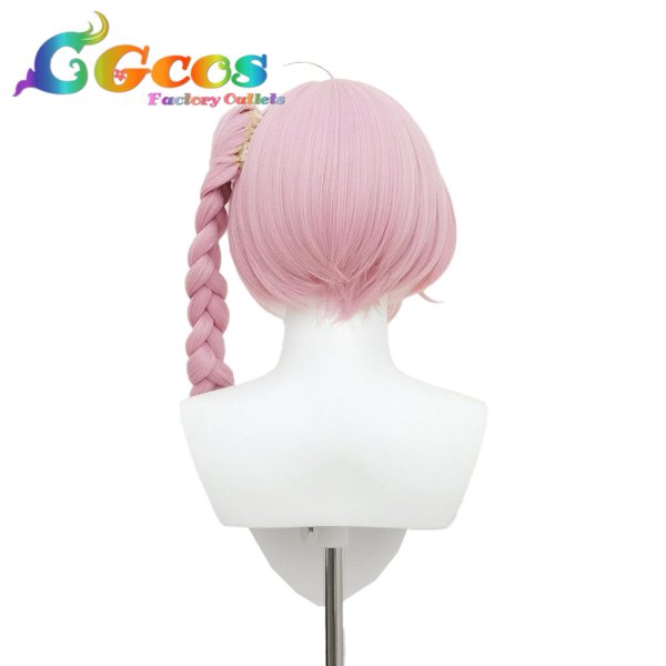 画像4: バーチャルYouTuber　ウィッグ　VTuber　結城さくな　和風メイド　コスプレ衣装 (4)