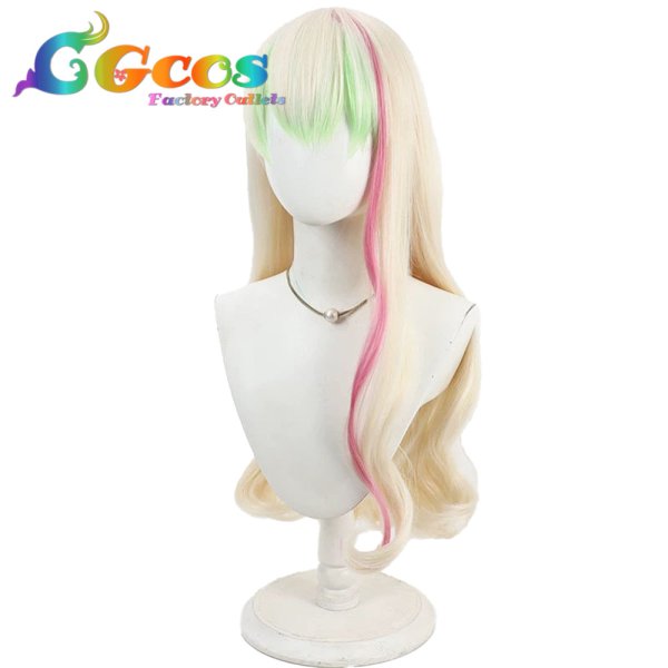 画像2: キミとアイドルプリキュア♪　ウィッグ　キュアズキューン　コスプレ衣装 (2)