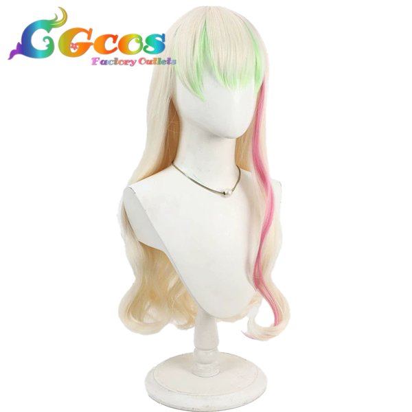 画像3: キミとアイドルプリキュア♪　ウィッグ　キュアズキューン　コスプレ衣装 (3)