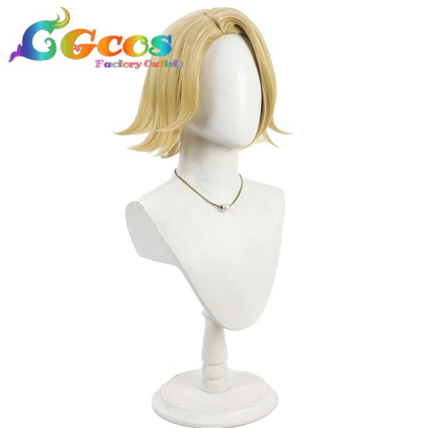 画像2: 桃源暗鬼　ウィッグ　漣水鶏　コスプレ衣装 (2)