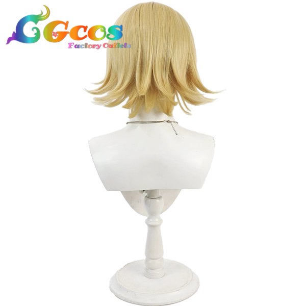 画像4: 桃源暗鬼　ウィッグ　漣水鶏　コスプレ衣装 (4)