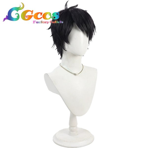 画像2: 桃源暗鬼　ウィッグ　矢颪碇　コスプレ衣装 (2)