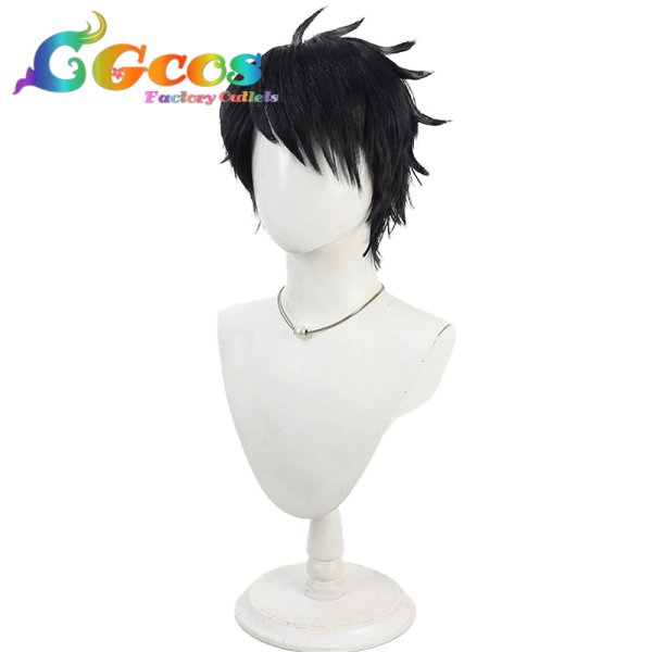 画像3: 桃源暗鬼　ウィッグ　矢颪碇　コスプレ衣装 (3)