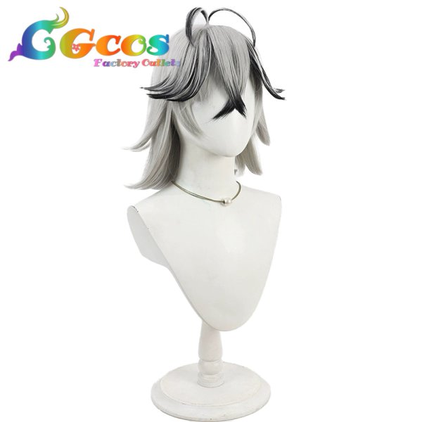 画像2: 桃源暗鬼　ウィッグ　手術岾ロクロ　コスプレ衣装 (2)