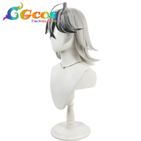 画像3: 桃源暗鬼　ウィッグ　手術岾ロクロ　コスプレ衣装 (3)