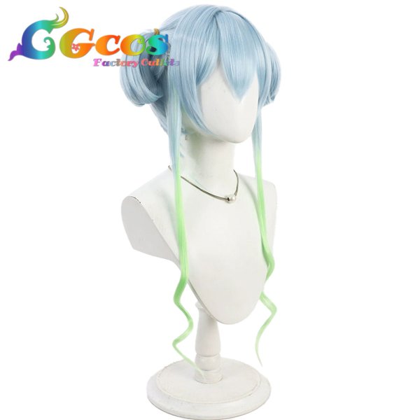 画像2: オンゲキ　ウィッグ　珠洲島有栖　コスプレ衣装 (2)