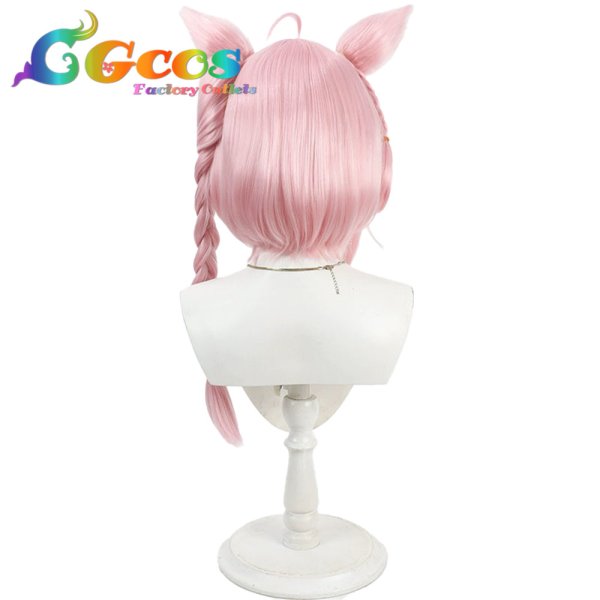 画像2: バーチャルYouTuber　ウィッグ　VTuber　結城さくな　和風メイド　サイドテール　コスプレ衣装 (2)