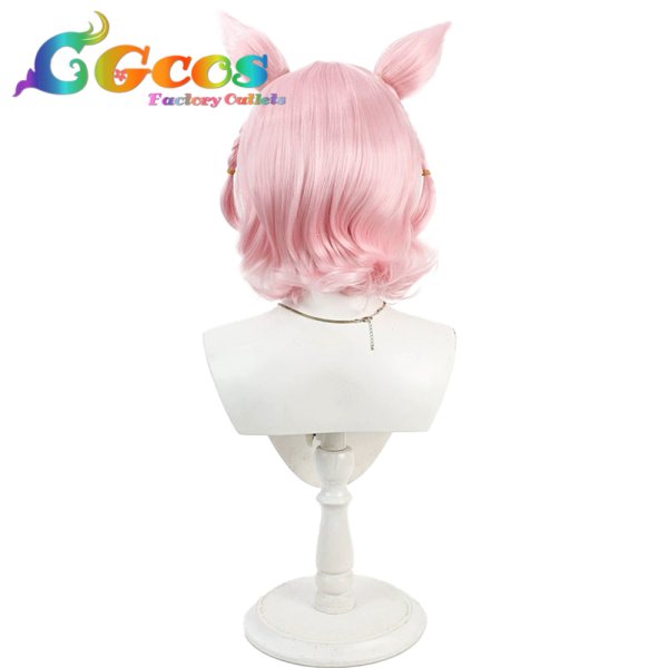 画像2: バーチャルYouTuber　ウィッグ　VTuber　結城さくな　和風メイド　ショートカット　コスプレ衣装 (2)