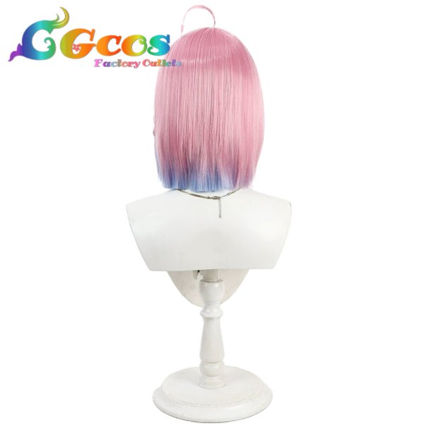 画像4: バーチャルYouTuber　ウィッグ　VTuber　姫森ルーナ　セクシーアダルト　コスプレ衣装 (4)