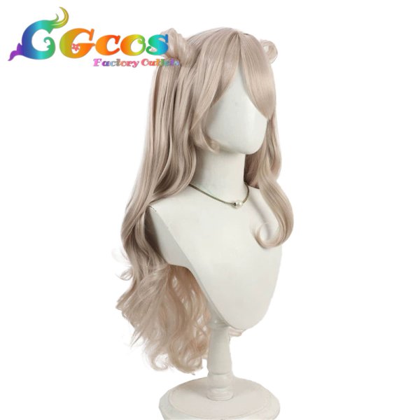 画像2: バーチャルYouTuber　ウィッグ　VTuber　町田ちま　ロリータメイド　コスプレ衣装 (2)