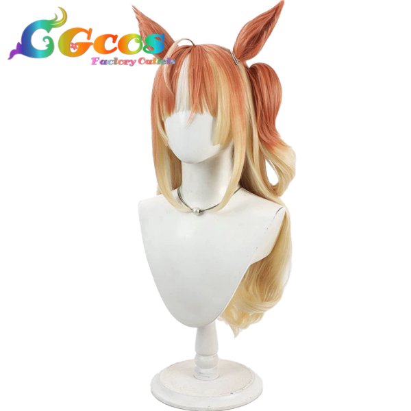 画像2: ウマ娘プリティーダービー　ウィッグ　エスポワールシチー　コスプレ衣装 (2)