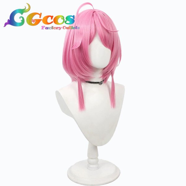 画像2: 鳴潮(Wuthering Waves)　ウィッグ　桃祈　コスプレ衣装 (2)