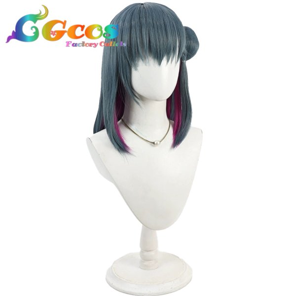 画像2: バーチャルYouTuber　ウィッグ　Vtuber　山神カルタ　コスプレ衣装 (2)