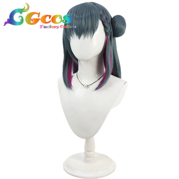 画像3: バーチャルYouTuber　ウィッグ　Vtuber　山神カルタ　コスプレ衣装 (3)