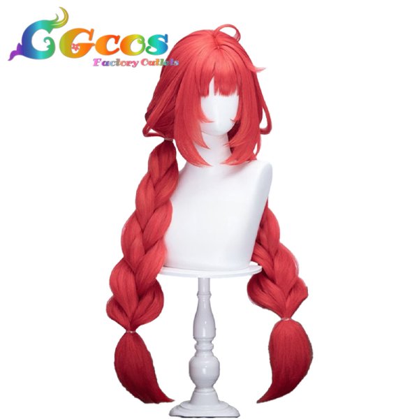 画像2: ゼンレスゾーンゼロ　ウィッグ　浮波柚葉　コスプレ衣装 (2)