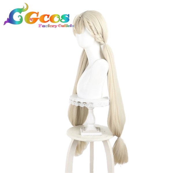 画像2: ゼンレスゾーンゼロ　ウィッグ　アリス・タイムフィールド　コスプレ衣装 (2)