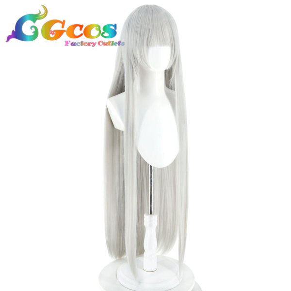 画像2: 東方Project　ウィッグ　藤原妹紅　コスプレ衣装 (2)