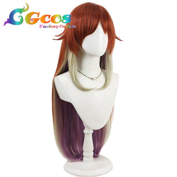 画像2: アイドルマスター シャイニーカラーズ　ウィッグ　緋田美琴　青林檎の禁忌　コスプレ衣装 (2)