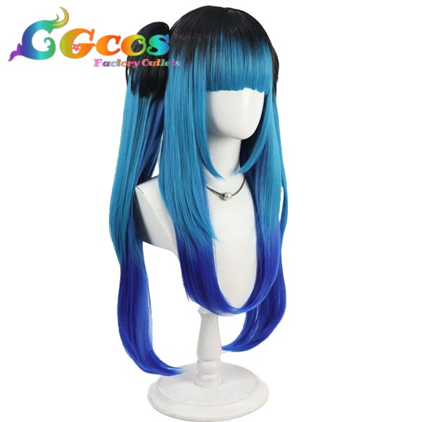 画像2: ハンドレッドライン　HUNDRED LINE -最終防衛学園-　ウィッグ　飴宮怠美　コスプレ衣装 (2)