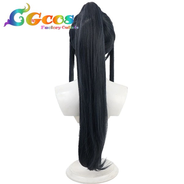 画像4: ハンドレッドライン　HUNDRED LINE -最終防衛学園-　ウィッグ　凶鳥狂死香　コスプレ衣装 (4)