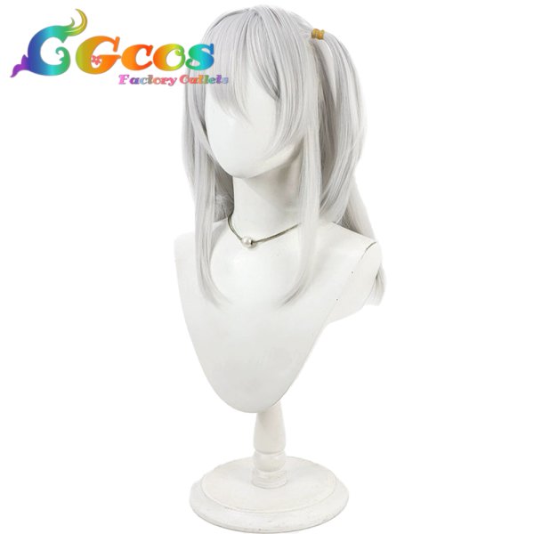 画像3: バーチャルYouTuber　ウィッグ　Vtuber　猫麦とろろ　コスプレ衣装 (3)