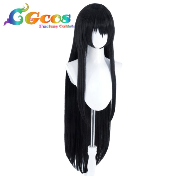 画像2: 星空鉄道とシロの旅　ウィッグ　ノワール　コスプレ衣装 (2)