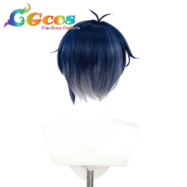 画像3: 刀剣乱舞　ウィッグ　三日月宗近　コスプレ衣装 (3)