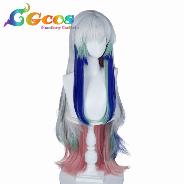 画像2: アークナイツ　ウィッグ　易（イー）　コスプレ衣装 (2)