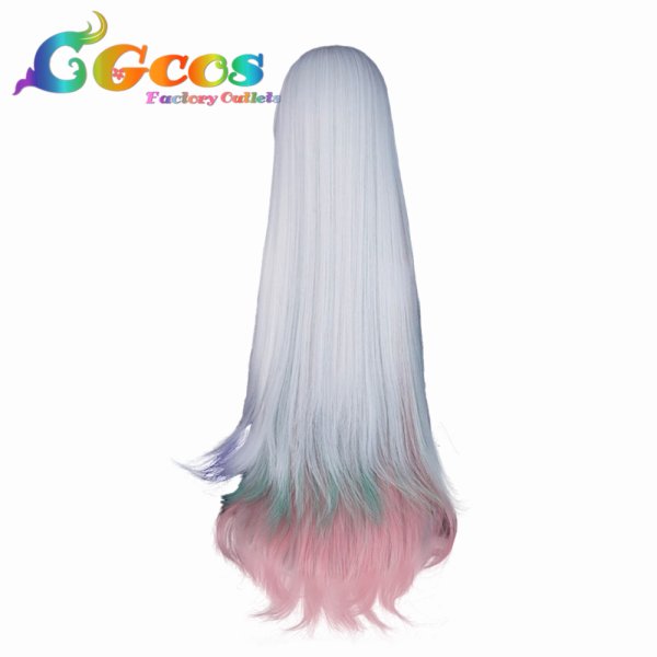 画像3: アークナイツ　ウィッグ　易（イー）　コスプレ衣装 (3)