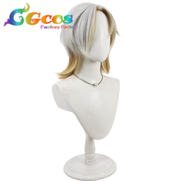 画像2: 刀剣乱舞　ウィッグ　雲次　コスプレ衣装 (2)