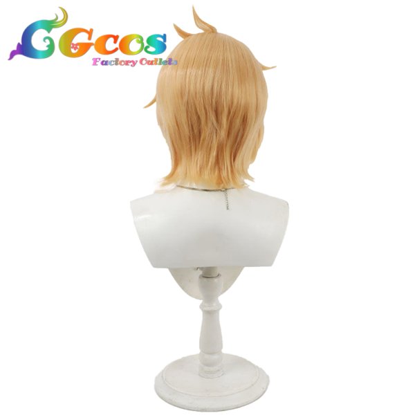 画像4: 刀剣乱舞　ウィッグ　包丁藤四郎　コスプレ衣装 (4)