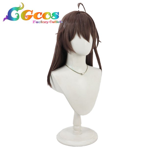 画像2: バーチャルYouTuber　ウィッグ　VTuber　夏色まつり　ゲーミング部屋着　コスプレ衣装 (2)