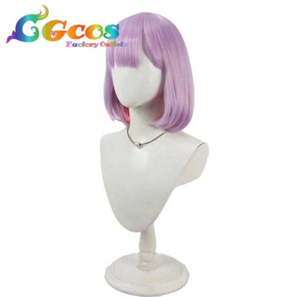 画像3: バーチャルYouTuber　ウィッグ　VTuber　紫宮るな　天使　コスプレ衣装 (3)