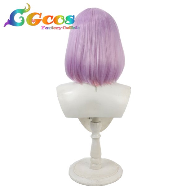 画像4: バーチャルYouTuber　ウィッグ　VTuber　紫宮るな　天使　コスプレ衣装 (4)