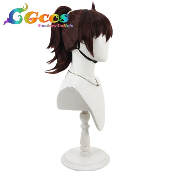 画像2: 忍たま乱太郎　ウィッグ　土井半助　コスプレ衣装 (2)