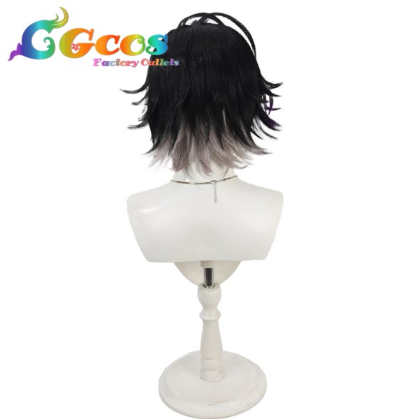 画像2: バーチャルYouTuber　ウィッグ　VTuber　鬼ヶ谷テン　コスプレ衣装 (2)