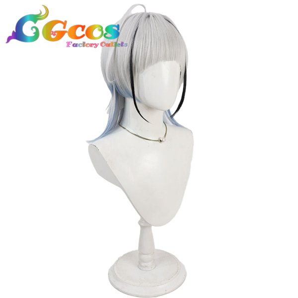 画像2: 刀剣乱舞　ウィッグ　九鬼正宗　コスプレ衣装 (2)