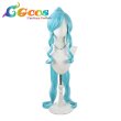 画像1: ヒーリングっど?プリキュア　ウィッグ　沢泉ちゆ(キュアフォンテーヌ)　コスプレ衣装 (1)