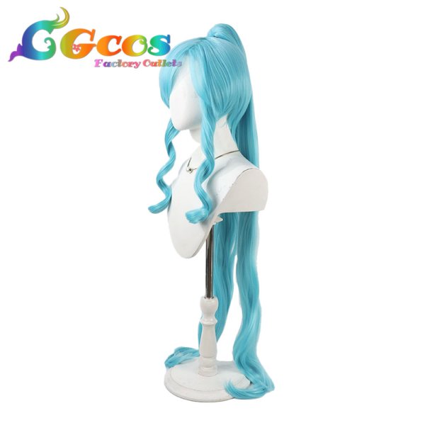 画像2: ヒーリングっど?プリキュア　ウィッグ　沢泉ちゆ(キュアフォンテーヌ)　コスプレ衣装 (2)