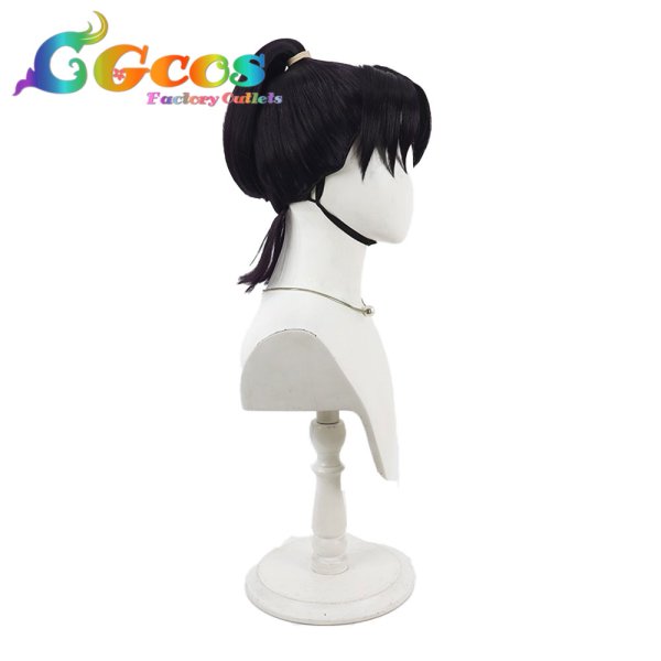 画像3: 忍たま乱太郎　ウィッグ　潮江文次郎　コスプレ衣装 (3)